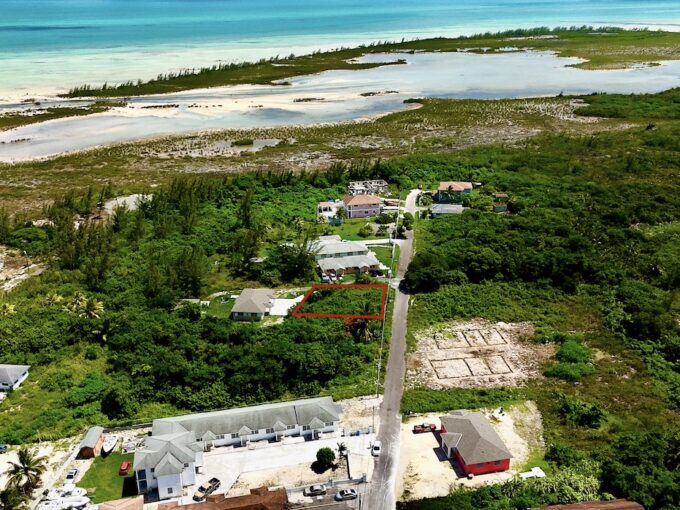Vacant Land Aerial Rose Close Nassau Bahamas